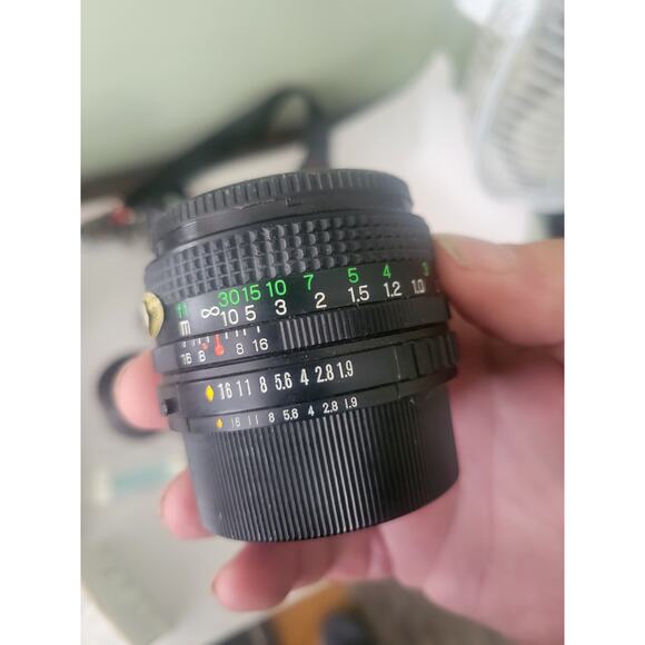 Fuji AX Multi Program Camera, Tamron lenses, smart cord, rewinder, flash. - Picture 5 of 16